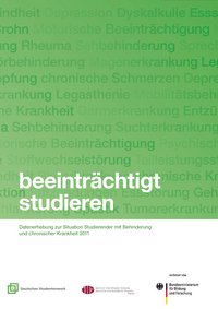Cover: "Beeinträchtigt studieren"
